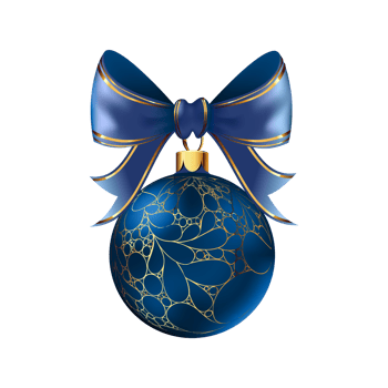 Christmas  - Blue Decorative Christmas Balls Christmas On Transparent Background png