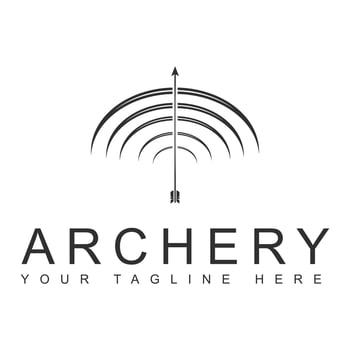 Archery Logo Designs, Precision Arrow Logos, Modern Archery Brand Identity Set, Elegant Bow and Arrow Logo Collection, Archery Typography, Sporty Arrow Typography Designs, Typography Art for Archery vector