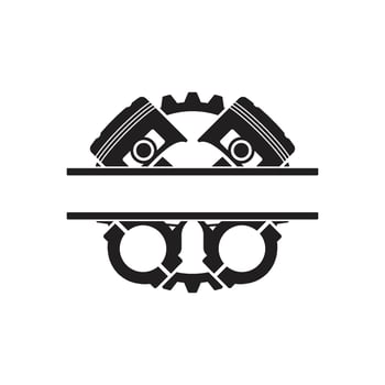 mechanic tools logo vector