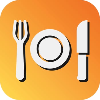 Hunger Vector Glyph Gradient Background Icon For Personal And Commercial Use.