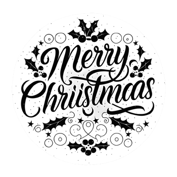 AI generated Merry Christmas, hand drawn, minimal, calligraphy, logo designs png