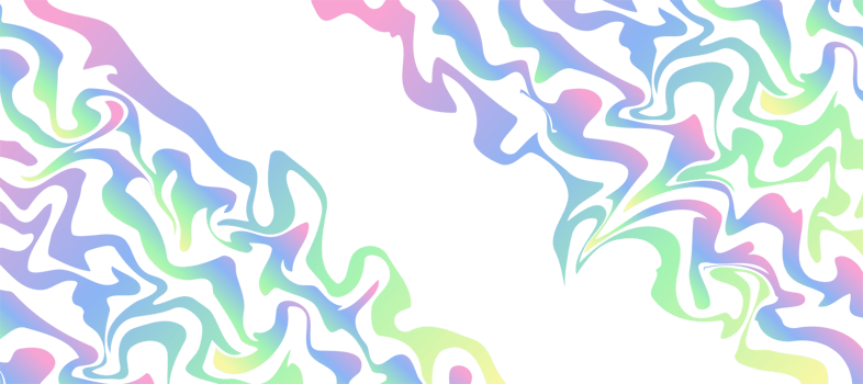 abstract diagonal waves rainbow pattern transparent background png
