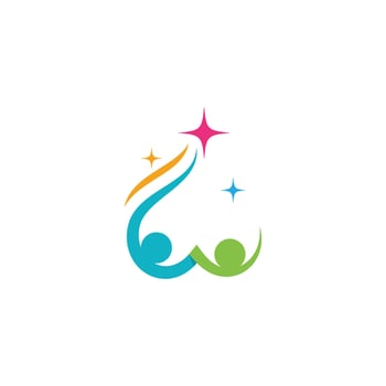 Community, network and social icon vector