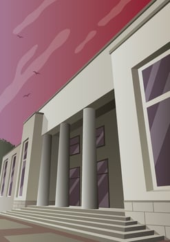 Art Deco Museum vector