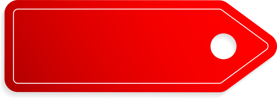 red glossy labels tag for sale price luxury modern design png
