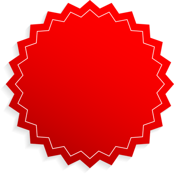 red glossy labels tag for sale price luxury modern design png