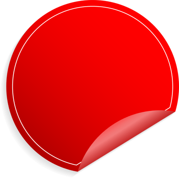 red glossy labels tag for sale price luxury modern design png