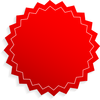 red glossy labels tag for sale price luxury modern design png