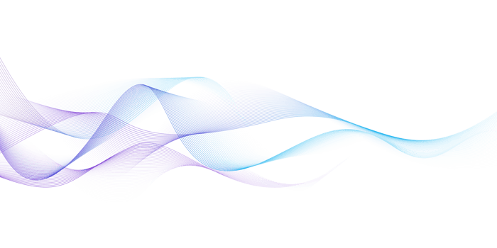Modern abstract glowing wave background. Dynamic flowing wave lines design element. Futuristic technology and sound wave pattern. PNG file.