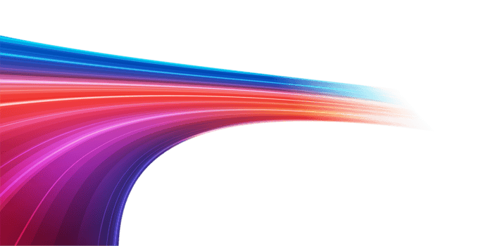 Modern abstract glowing wave background. Dynamic flowing wave lines design element. Futuristic technology and sound wave pattern. PNG file.