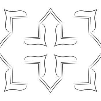 tribal geometric pattern icon. transparent pattern illustration png