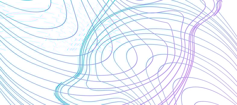 abstract background with flowing outline gradient colorful vector