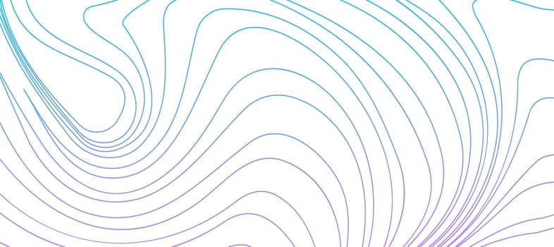 abstract background with contour gradient colorful waves vector