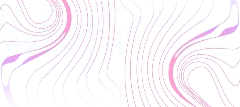 abstract flowing colorful pink gradient wavy lines background vector