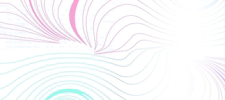 abstract flowing colorful pink green gradient wavy lines background vector