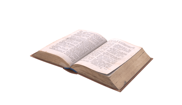 an open book on a transparent background png