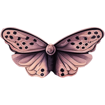 Tropical colorful butterflies. png