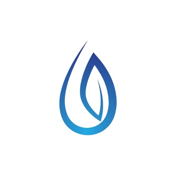 Water drop Logo Template vector