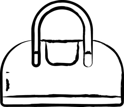 bag hand drawn vector illustration