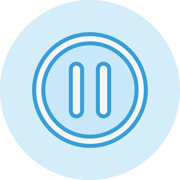 Pause button Vector Icon Design Illustration