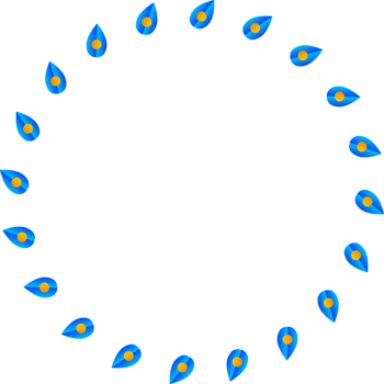 Mandala round frame png