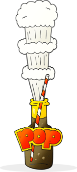 cartoon fizzy drink bottle png