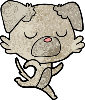 cartoon dog drawing png