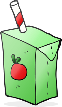 cartoon juice box png