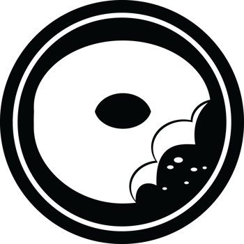 bitten donut circular symbol png