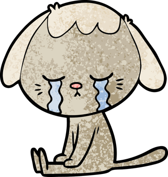 cartoon dog drawing png