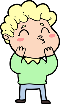 cartoon man pouting drawing png