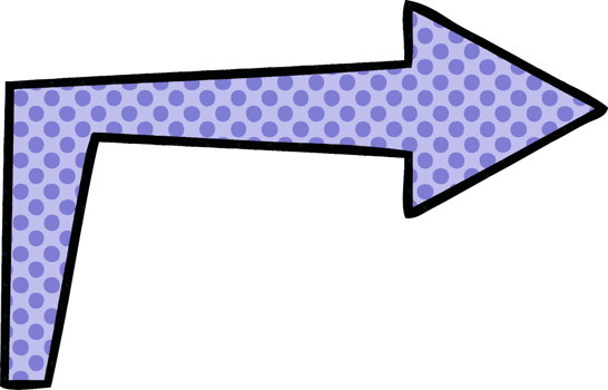 quirky comic book style cartoon arrow png