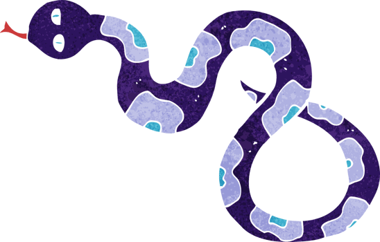 cartoon snake drawing png