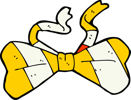 cartoon bow tie png