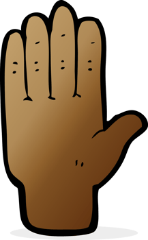cartoon hand drawing png