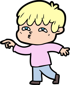 cartoon curious man drawing png