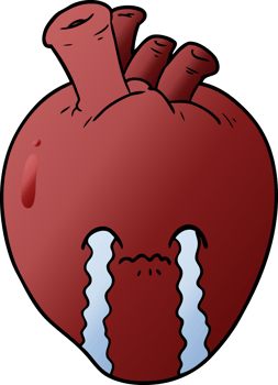 cartoon heart drawing png