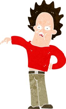 cartoon nasty boy png