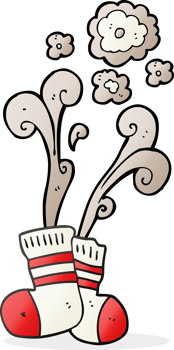 cartoon smelly old socks png