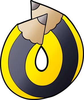 cartoon bent pencil png