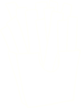 Fries Chalk Drawing png