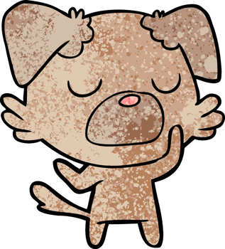 cartoon dog drawing png