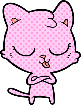 cartoon cat drawing png