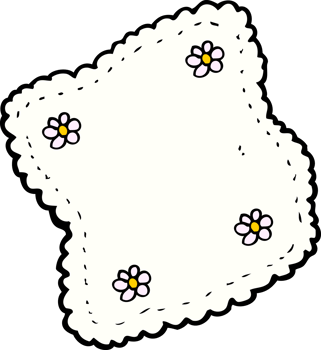 cartoon handkerchief drawing png