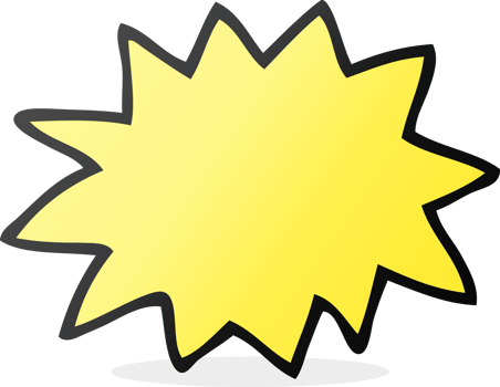 freehand drawn cartoon explosion png