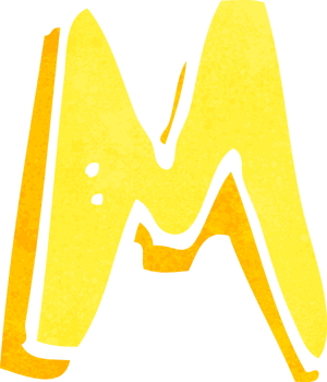 cartoon letter drawing png