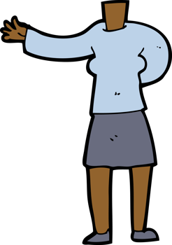 cartoon female body add photos or mix and match cartoons png