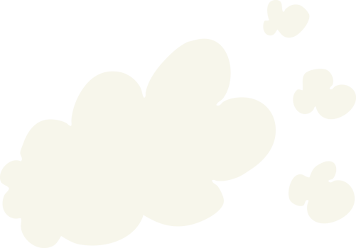 flat color style cartoon puff of smoke png