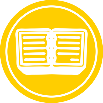 note book circular icon png