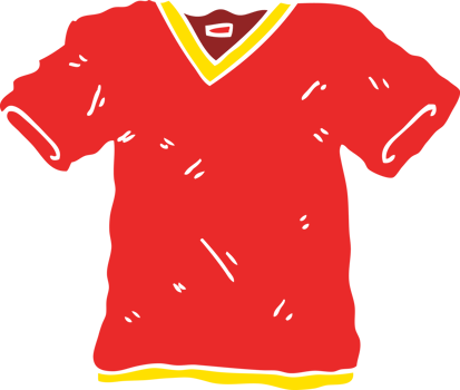 cartoon doodle tee shirt png